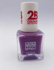 2B Colours Leather Effect Violet 9,5 ml effect nagellak