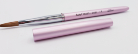 ALLURE NAIL PRODUCT  ACRYL BRUSH _ROUND-4 PINK 1 PC