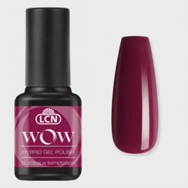 LCN WOW Hybrid Gel Polish – LCN-formules: HEMA-TPO-vrij Bordeaux Temptation 8ml | Gel-look zonder lamp