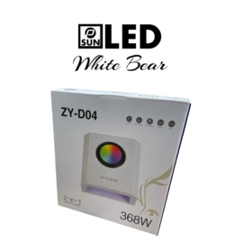 PRO SUN LED White Bear Color Therapy 368W UV/LED nagellamp MADE IN EU