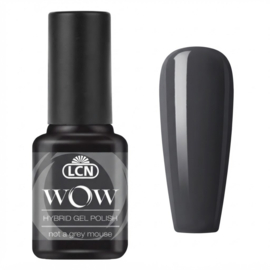 LCN WOW Hybrid Gel Polish –LCN-formules: HEMA-TPO-vrij  Not a Grey Mouse 8ml | Gel-look zonder lamp