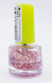 2B COLOURS MAKE THE DIFFERENCE - GLITTER PINK  VAO76 60 Seconds -5.5ML