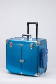 Amburex Pedicurekoffer blauw trolley – Clinic Club Follow Me