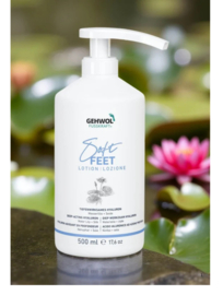 Gehwol Fusskraft Soft Feet Lotion 500ml met pomp – Voor zijdezachte, frisse benen & voeten