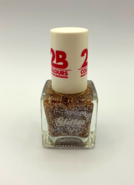 2B Colours Glitter Silver 9,5 ml effect nagellak