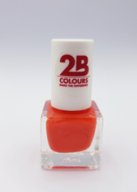 2B COLOURS MAKE THE DIFFERENCE - 084 SUNNY CORAL Nagellak 60 Seconds -6ML