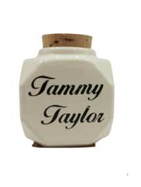 Tammy Taylor Deep Ceramic Dappen Dish (Brush Cleaner - White)