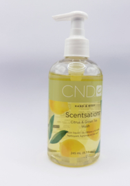 CND SCENTSATIONS HAND- EN LICHAAMSREINIGER MET CITRUS EN GROENE THEE 245 ml