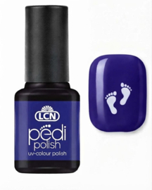 NIEUW ! LCN Pedi Polish, Neon blueberry flash, 8 ml,