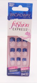 BROADWAY FASHION EXPRESS NAILS 24 NAILS