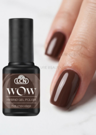 LCN WOW Hybrid Gel Polish – LCN-formules: HEMA-TPO-vrij Hot Chocolate 8ml | Gel-look zonder lamp