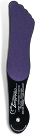 Tammy Taylor Foot File Callus Remover for Soft Feet, Purple Terminator Large Foot Scrubber & Dead Skin Remover, in Shower Foot Buffer for Wet and Dry Skin, Pedicure Foot Rasp for Cracked Heels