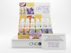 COMBO PROMO 18 stuck CND Scentsations On The Go - 18-delige lotioncollectie