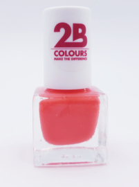 2B COLOURS MAKE THE DIFFERENCE - 084 SUNNY CORAL Nagellak 60 Seconds -6ML