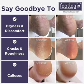 Footlogix dubbelzijdige map met rubberen handgreep Footlogix