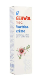 Gehwol med Voetdeo Crème 75 ml – Frisse voeten, anti-geur care