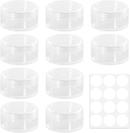 Nail Art Box BEATY PRO  met 12 schroefvakken, leeg