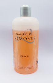 NAIL SELECTION FOR PROFESSIONALS - NAILS POLISH REMOVER -PEACH 500ML MADE IN EUROPE