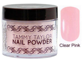 Tammy Taylor Clear Pink Nail Powder S-SET - 1.5oz -44.36 ML