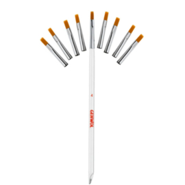 Gehwol Penseel (Modelleer/Gel) 4 mm – Inclusief 9 Vervangstukken