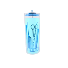 Desinfectie dompelglas 1200 ml voor instrumenten en salonhygiëne