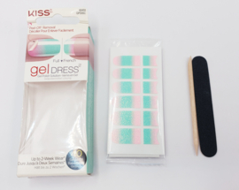 KISS GEL DRESS UP TO 2- WEEK WEAR 40 GEL STRIPS