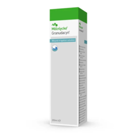 Granudacyn wondirrigatieoplossing 250 ml voor professionele zorg