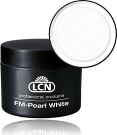 LCN FM-Pearl White 15 ml – LCN-formules: HEMA-TPO-vrij French gel, vaste consistentie, LED/UV