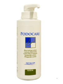 Podocare Voetbalsem Olive Lotion 500 ml met pomp voor droge voeten