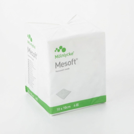 Mesoft 10 cm x 10 cm - 4-lagig (100 st.)