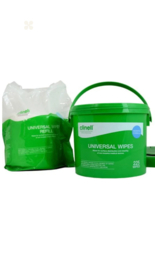Clinell Universal Wipes Desinfectiedoekjes Emmer 225 stuks