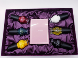 KONAD SPECIAL NAGELPOLISH Nail Art Stamping Polish 12ml. 5 NAGELAKJES EN 1 TOPCOAT. GEMAAKT IN KOREA. GEMAAKT IN KOREACADEAUPAKKET KONAD NAGELAK MET 7-delige Nail Art Stempelset, 5 MODERNE KLEUREN NAGELAK Manicure Pedicure - Eerste Generatie