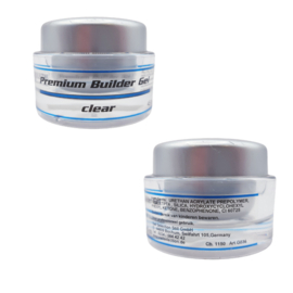 PREMIUM BUILDER GEL -CLEAR 45 ML  NAIL SELECTION FOR PROFESSIONALS