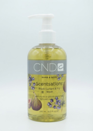 CND HAND&BODY SCENTSATIONS ZWARTE BES & VIJG WASBEURT 245 ml