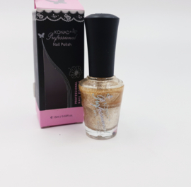KONAD PROFESSIONAL NAIL POLISH- LUXURY GOLD METAL  15 ML MADE IN KOREA