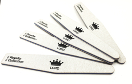 Nail Creation PRO - LORD  File  Two different grit sides For filing the nail in the start of a manicure Also great for reducing and shaping the nails 100/180
