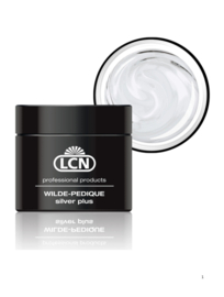 LCN Wilde-Pedique Silver Plus Opak – UV opbouwgel voor teennagels