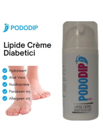 PodoDip Lipide Crème 100 ml – Dagelijkse verzorging diabetische voet