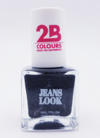 2B Colours Jeans Look Black 9,5 ml effect nagellak