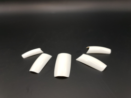 Perfect Nature Refill. FRENCH STYLE MANICURE Verkrijgbaar in 10 refill maten 10 stuks valse nagels, acryl, kunst, Franse nepnagels, tips, met doos, voor vrouwen meisjes (natuurlijk) MADE IN EU