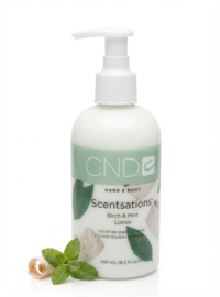 CND Scentsations Hand & Body Lotion - Birch & Mint 245ML