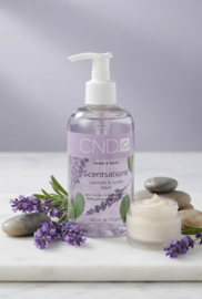CND SCENTSATIONS   HAND&BODY  LAVENDEL & JOJOBA WASBEURT 245 ml