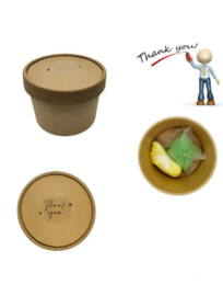 Geschenkdoosje met geel zeepvoetje & voetbadzout – ideaal salonbedankje