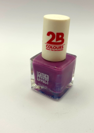 2B Colours Leather Effect Violet 9,5 ml effect nagellak