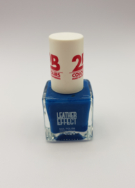 2B Colours Leather Effect Azure Blue 9,5 ml effect nagellak