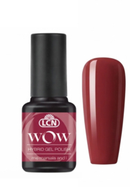 LCN WOW Hybrid Gel Polish –LCN-formules: HEMA-TPO-vrij  Me Marsala and I 8ml | Gel-look zonder lamp