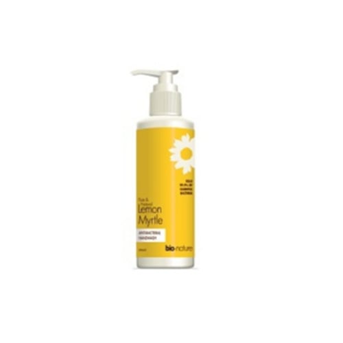 Savon à mains Bio Nature au Myrte Citronné – Antibactérien & Frais │ Flacon pompe 250ml