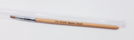 GEL BRUSH SQUARE SMALL  Gelnagelborstel voor builder gel, polygel, hardgel en nagellak.