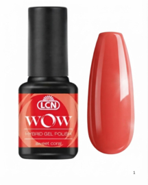 LCN WOW Hybrid Gel Polish –LCN-formules: HEMA-TPO-vrij  Sweet Coral 8ml | Gel-look zonder lamp