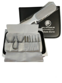 Starter kit in a luxury case with 10 professioneel instrument pedicure